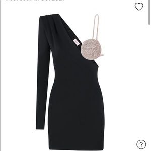 NUE Nué spiral rhinestone dress 38